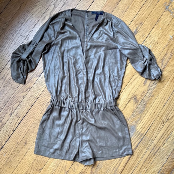 BCBGMAXAZRIA Soren Romper in Tart - Picture 2 of 8